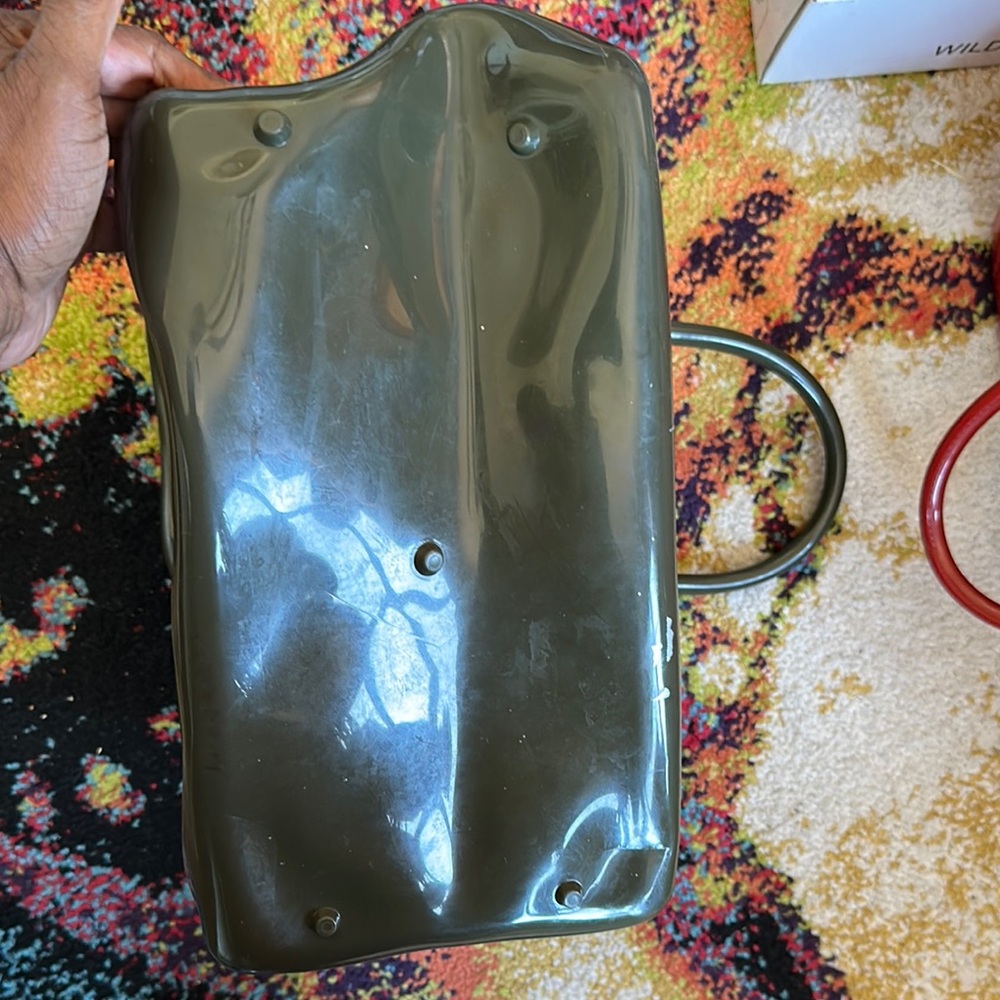 Furla Green Briefcase Sleek Professional Design - Picture 5 of 6